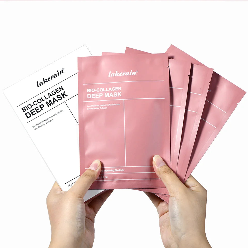 Bio-Collagen Deep Hydrogel Mask – Overnight Firming & Hydrating Facial Treatment for Radiant, Poreless Skin