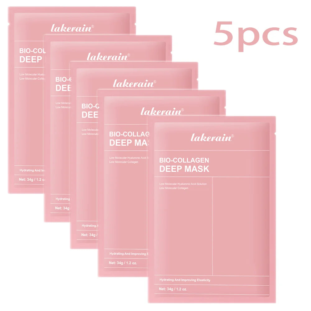 Bio-Collagen Deep Hydrogel Mask – Overnight Firming & Hydrating Facial Treatment for Radiant, Poreless Skin