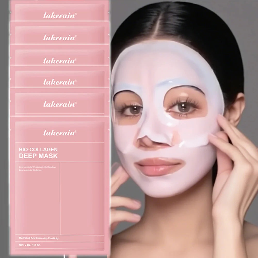 Bio-Collagen Deep Hydrogel Mask – Overnight Firming & Hydrating Facial Treatment for Radiant, Poreless Skin