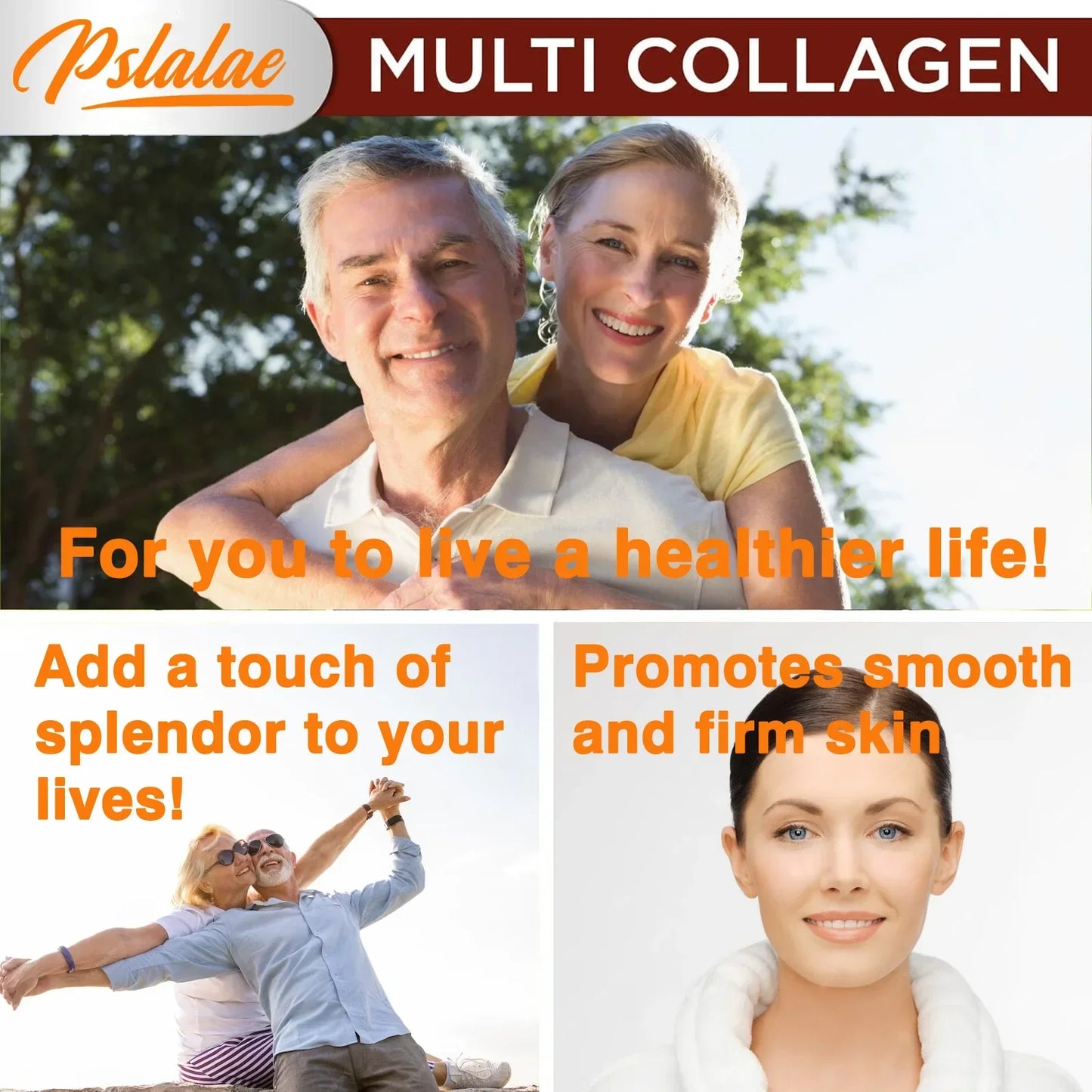 Multi Collagen Capsules (Types I, II, III, V & X) – Organic Herbs + Piperine | High Absorption Collagen Supplement for Hair, Skin, Joints & Bones