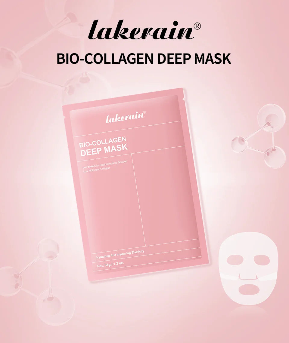 Bio-Collagen Deep Hydrogel Mask – Overnight Firming & Hydrating Facial Treatment for Radiant, Poreless Skin