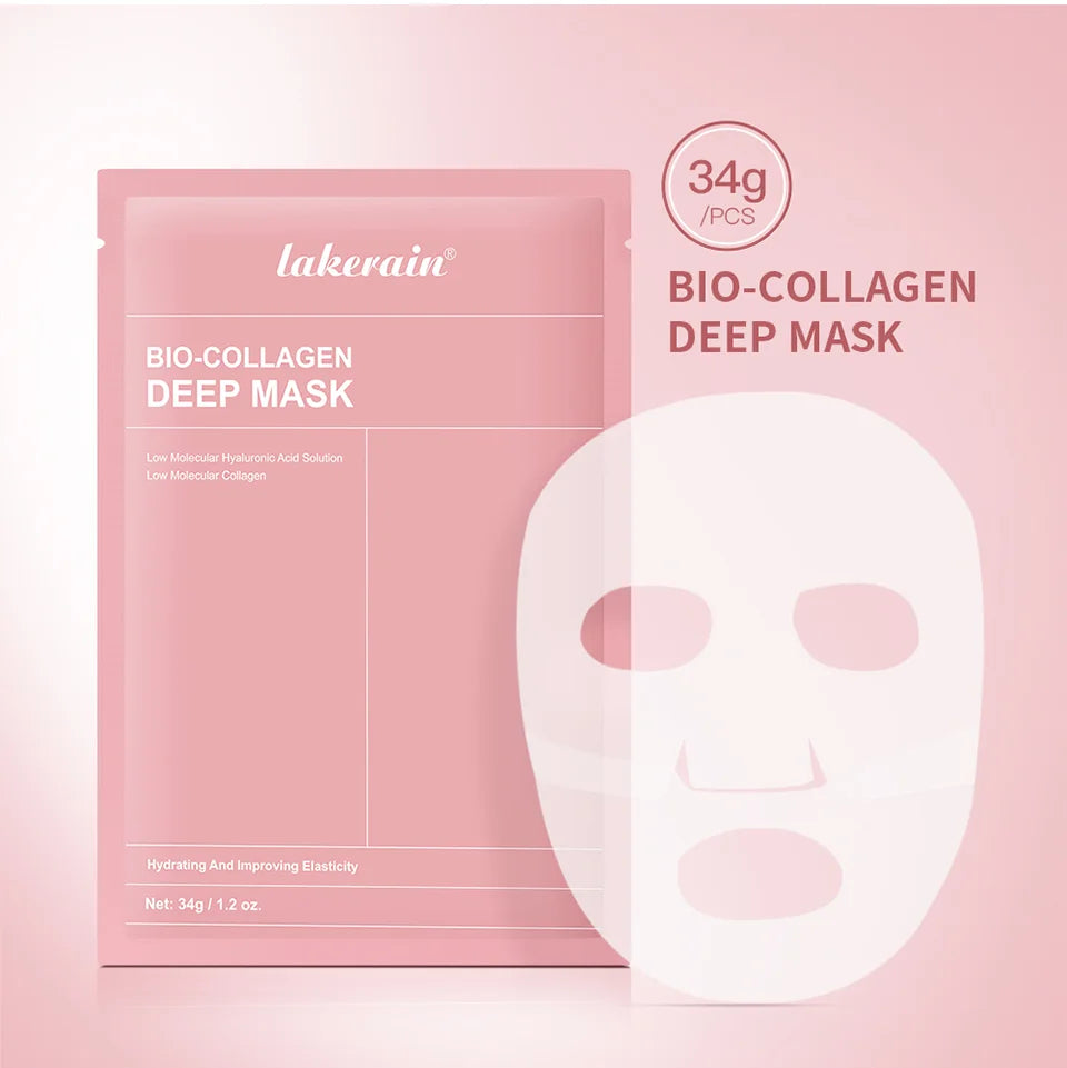 Bio-Collagen Deep Hydrogel Mask – Overnight Firming & Hydrating Facial Treatment for Radiant, Poreless Skin