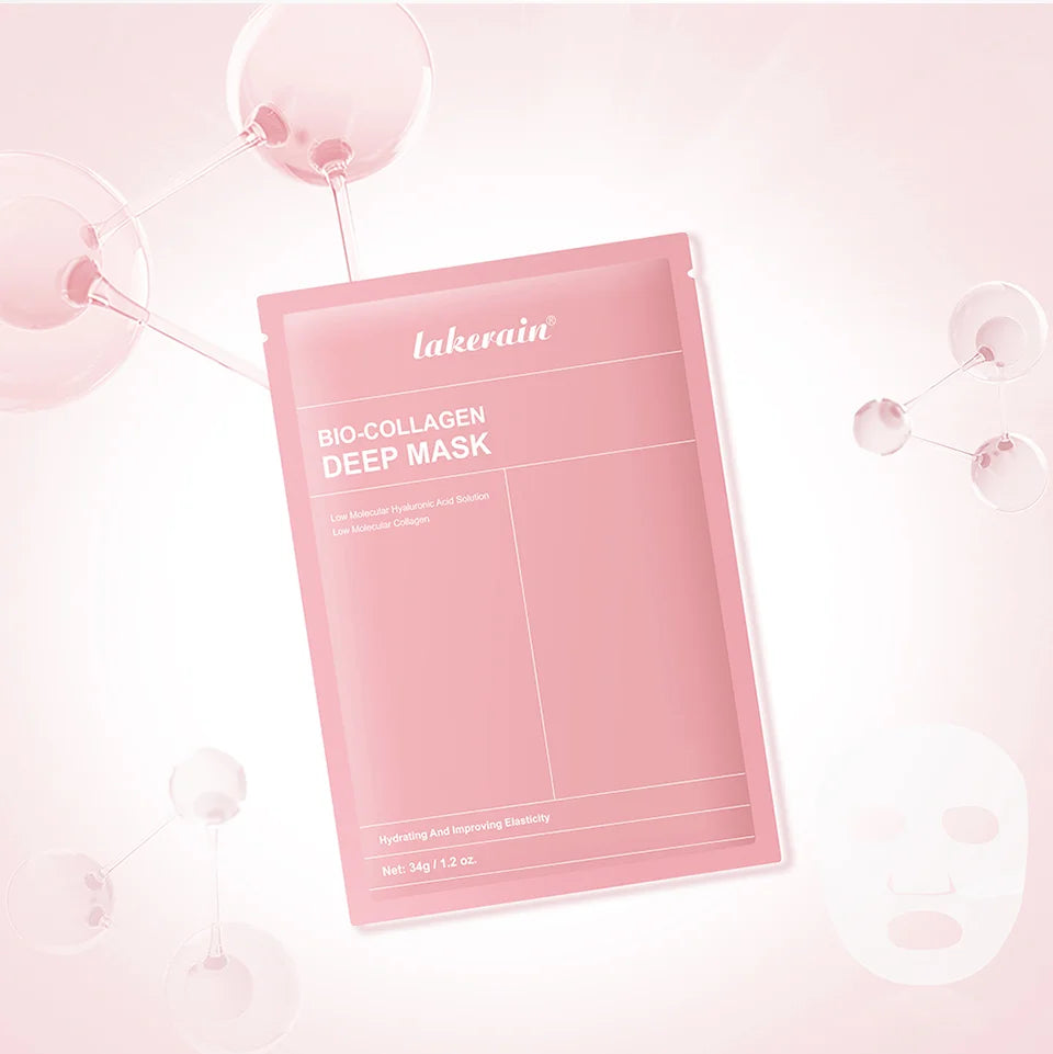 Bio-Collagen Deep Hydrogel Mask – Overnight Firming & Hydrating Facial Treatment for Radiant, Poreless Skin