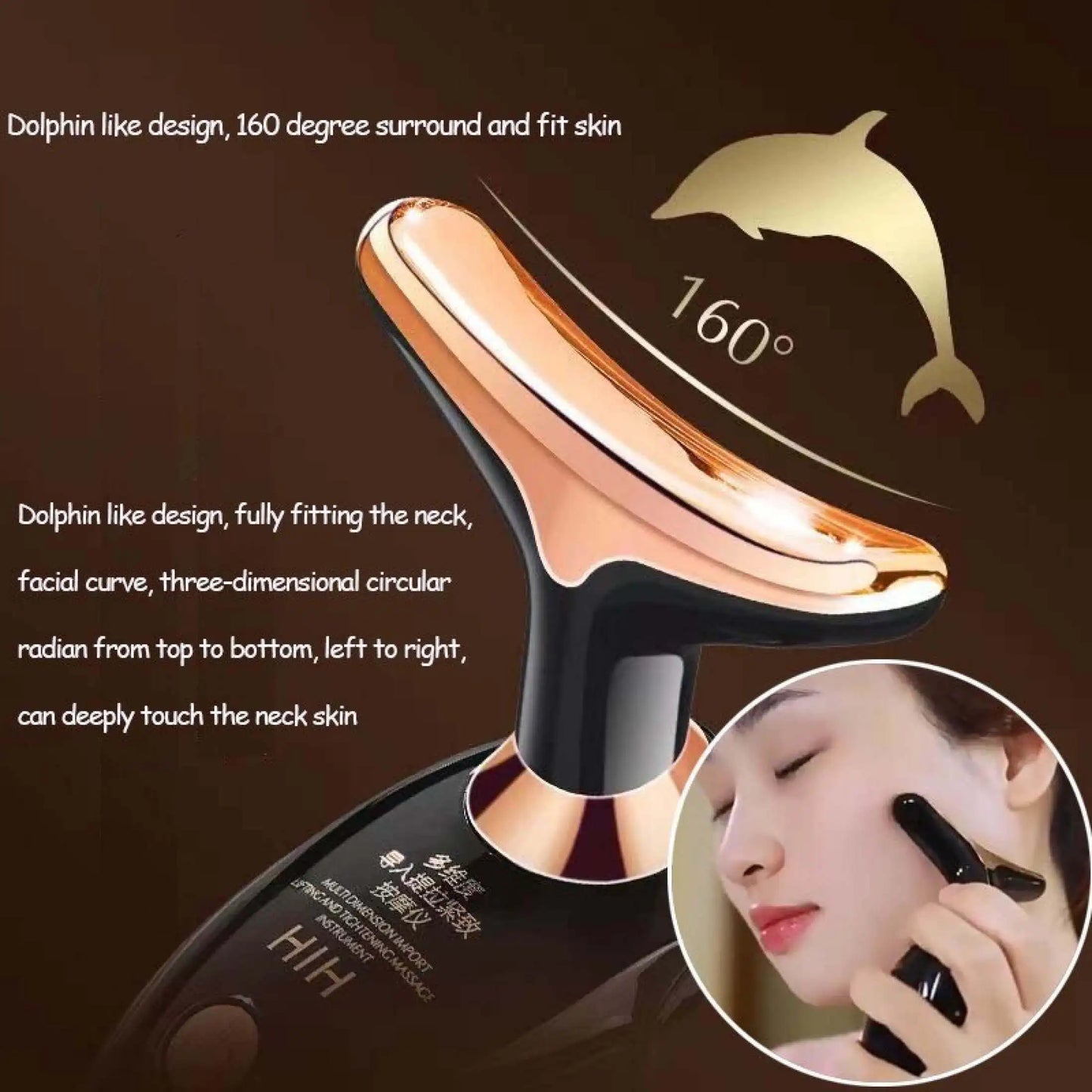 3-in-1 Microcurrent Face Massager – Neck, Facial & Eye Rejuvenation | Anti-Aging Beauty Tool