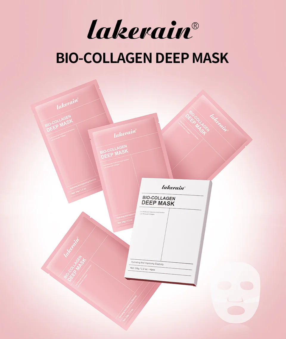 Bio-Collagen Deep Hydrogel Mask – Overnight Firming & Hydrating Facial Treatment for Radiant, Poreless Skin