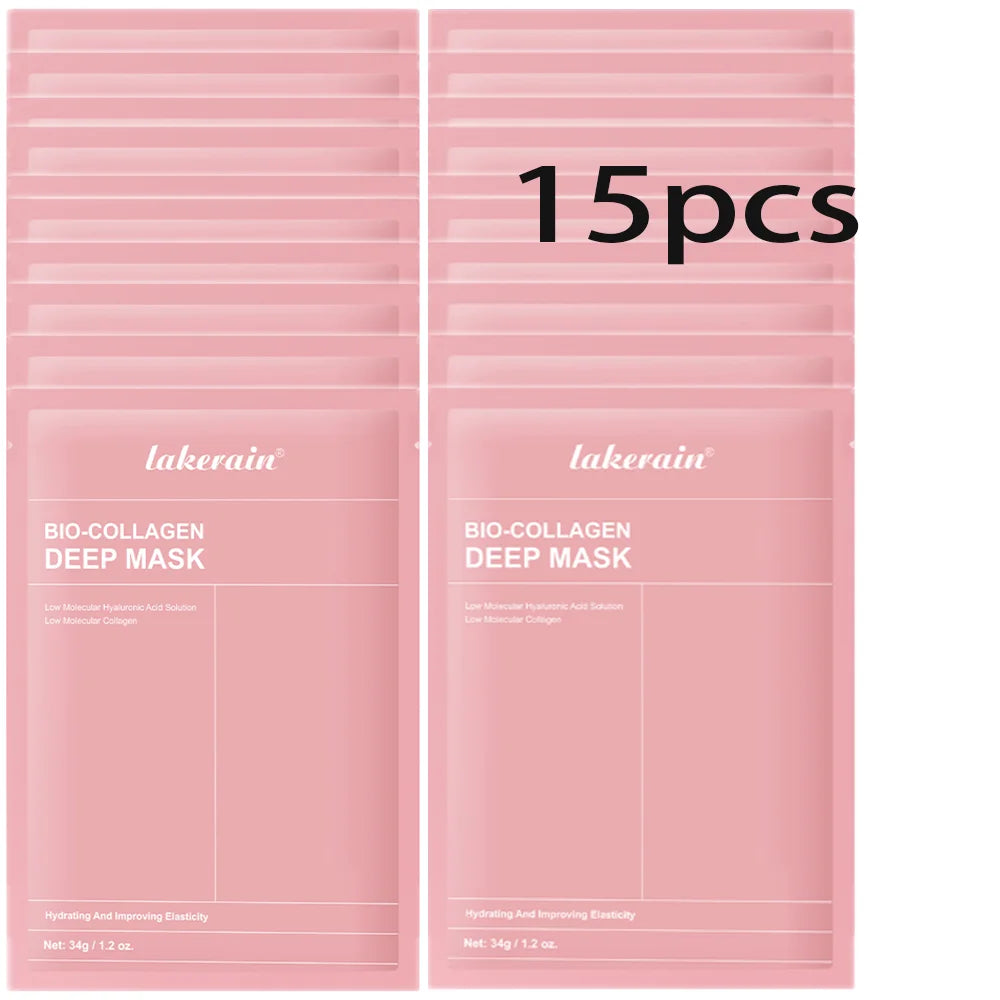 Bio-Collagen Deep Hydrogel Mask – Overnight Firming & Hydrating Facial Treatment for Radiant, Poreless Skin
