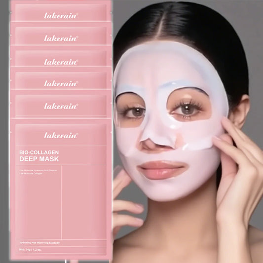 Bio-Collagen Deep Hydrogel Mask – Overnight Firming & Hydrating Facial Treatment for Radiant, Poreless Skin